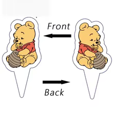 Topper Cupcake Winnie the Pooh Thumbnail 4