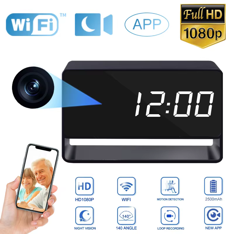 Câmera Wi-Fi 1080p com Despertador