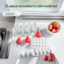 Molde Silicone Morango Thumbnail 4