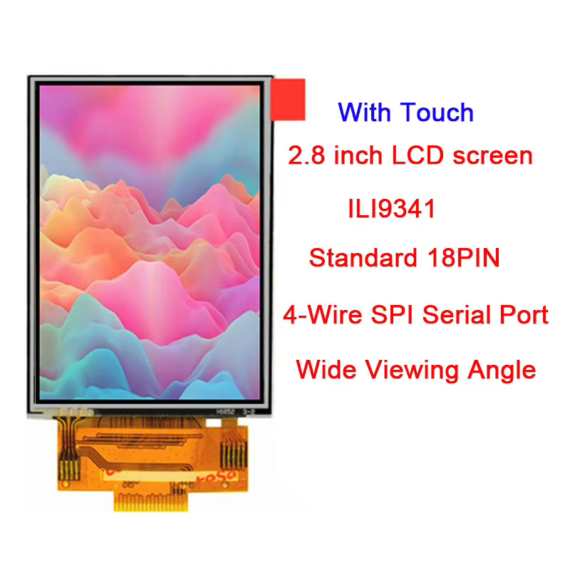 Tela LCD 2.8" 320x240 ILI9341