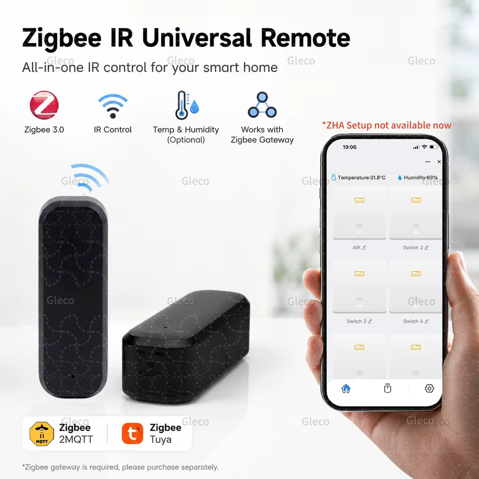Controle Remoto Zigbee IR Universal