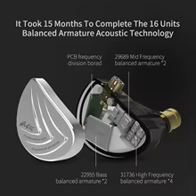 Fone KZ AS16 16BA HiFi Thumbnail 6