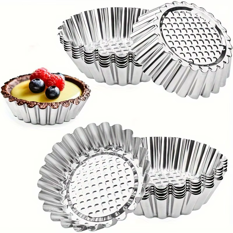 Kit Moldes Aço Inox 10 Peças
