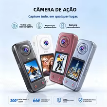 Câmera de Ação 4K com Lente Dupla Thumbnail 2