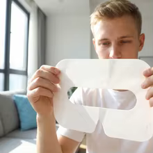 Máscara Facial VR 100 Unidades Thumbnail 2