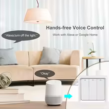 Interruptor Inteligente WiFi com Controle de Voz Thumbnail 3