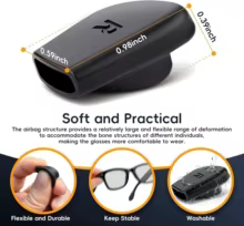 Suporte Orelha Ray-Ban Meta Silicone Thumbnail 2