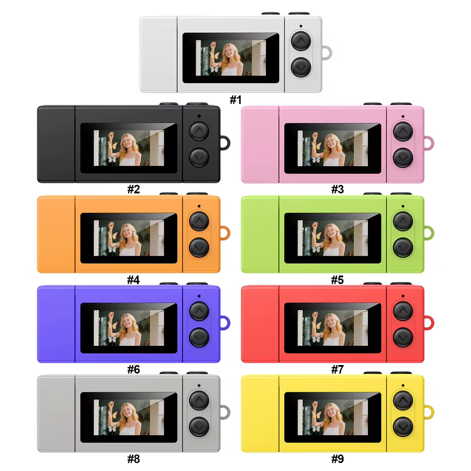 Mini Câmera Retro 1080P