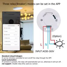 Sensor de Movimento ZigBee WiFi MmWave Thumbnail 5