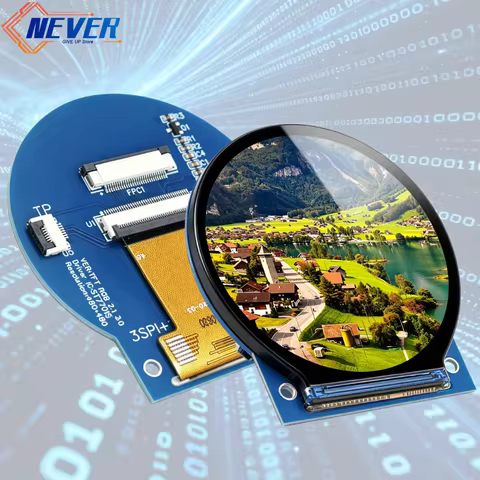 Display LCD TFT Circular 2.1"