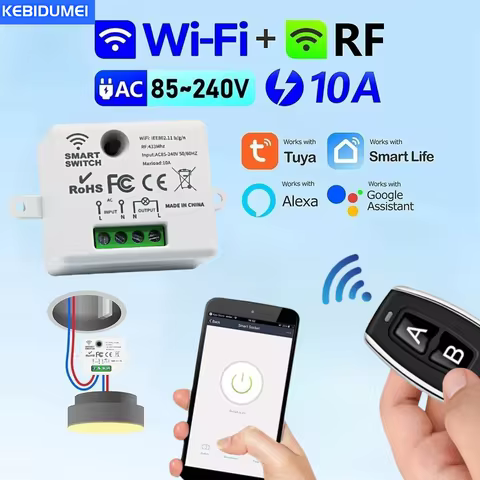 Tomada Inteligente Tuya Wi-Fi