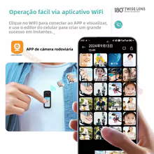Câmera Mini WiFi 2.7K para Esportes Thumbnail 5