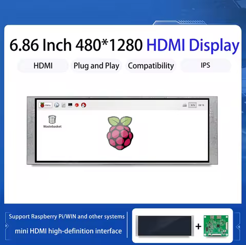 Tela LCD IPS 6.8" MIPI HD-MI