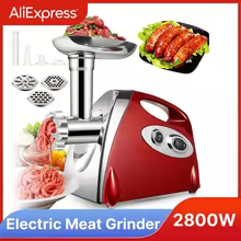 Moedor de Carne Elétrico 2800W Thumbnail 1