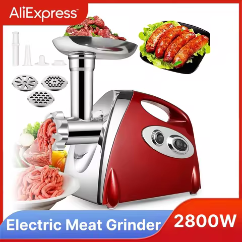 Moedor de Carne Elétrico 2800W