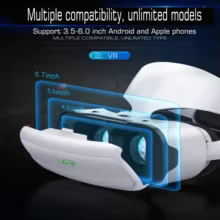Óculos VR Shinecon 3D Thumbnail 2