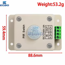 Interruptor LED Sensor PIR Thumbnail 2