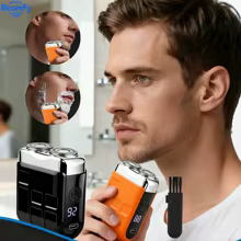 Barbeador Elétrico Masculino Portátil Thumbnail 1