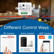 Interruptor Inteligente Tuya WiFi RF Alexa Google Thumbnail 2