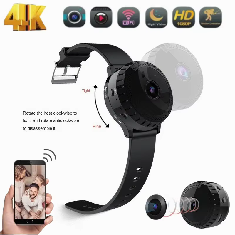Mini Câmera Wi-Fi 1080P