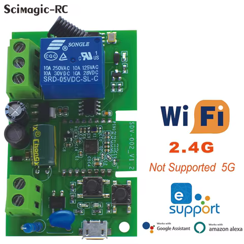 Módulo Relé WiFi Inteligente 1 Canal