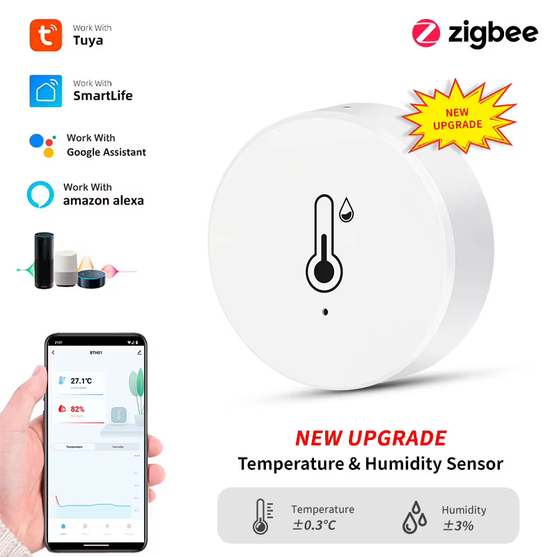 Sensor Zigbee Tuya Inteligente