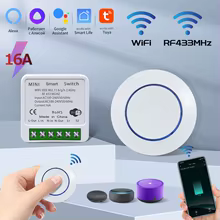 Interruptor Wi-Fi Inteligente 433MHz Thumbnail 1
