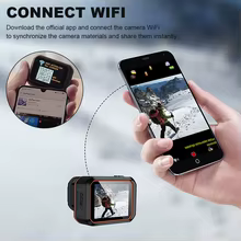 Câmera de Ação 4K WiFi Thumbnail 3