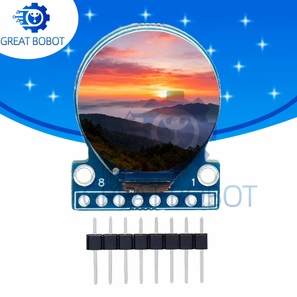 Display TFT Redondo 0.71" GC9A01