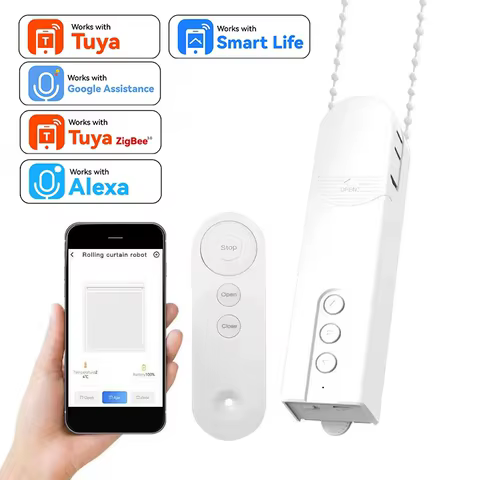 Motor Persiana Inteligente HIMOJO Zigbee