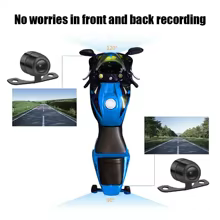 Câmera DVR para Motocicleta HD 1080P IP65 Thumbnail 4
