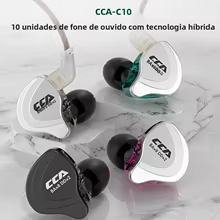 Fones de Ouvido CCA C10 HiFi Thumbnail 5