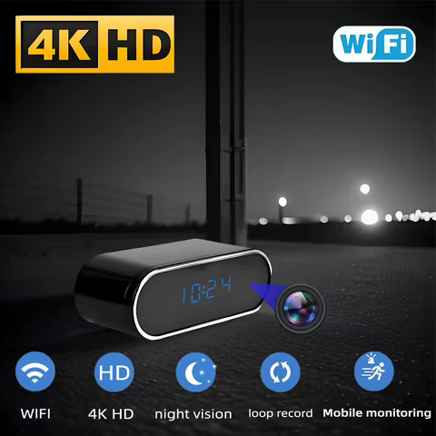 Mini Câmera HD 4K WiFi