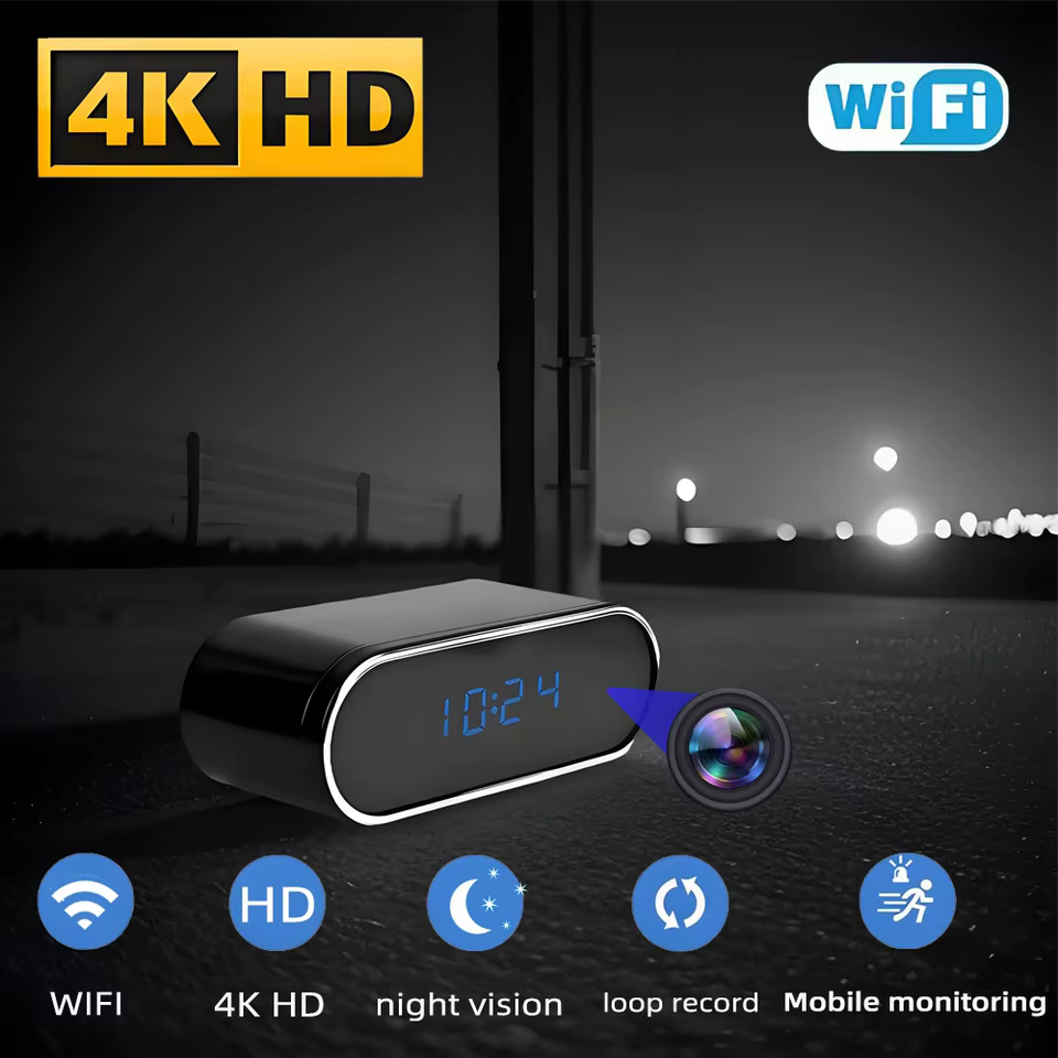 Mini Câmera HD 4K WiFi