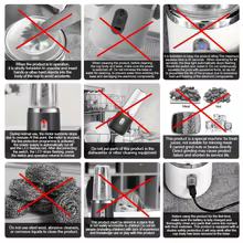 Liquidificador Portátil USB 400ml Thumbnail 6