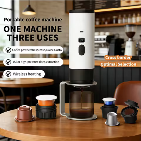 Cafeteira Portátil 3 em 1 JFBONIN