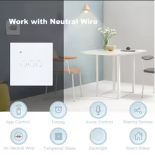 Interruptor Touch Wifi BSEED com Capacitor Thumbnail 2