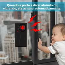 Alarme de Segurança Elecpow 110dB com Controle Remoto Thumbnail 3