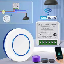 Interruptor Inteligente WiFi Tuya 20A Thumbnail 1