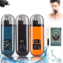 Aparador de Nariz e Orelhas USB Recarregável Thumbnail 4