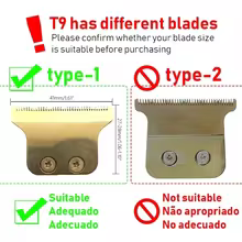 Guia de Corte Profissional T9 - 6 Peças Thumbnail 2