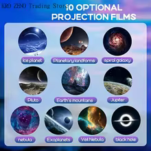 Projetor LED Galáxia com Imagens Thumbnail 6