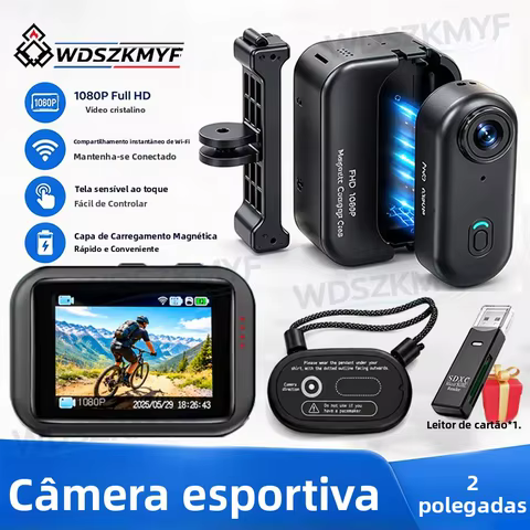 Câmera de Ação 1080P