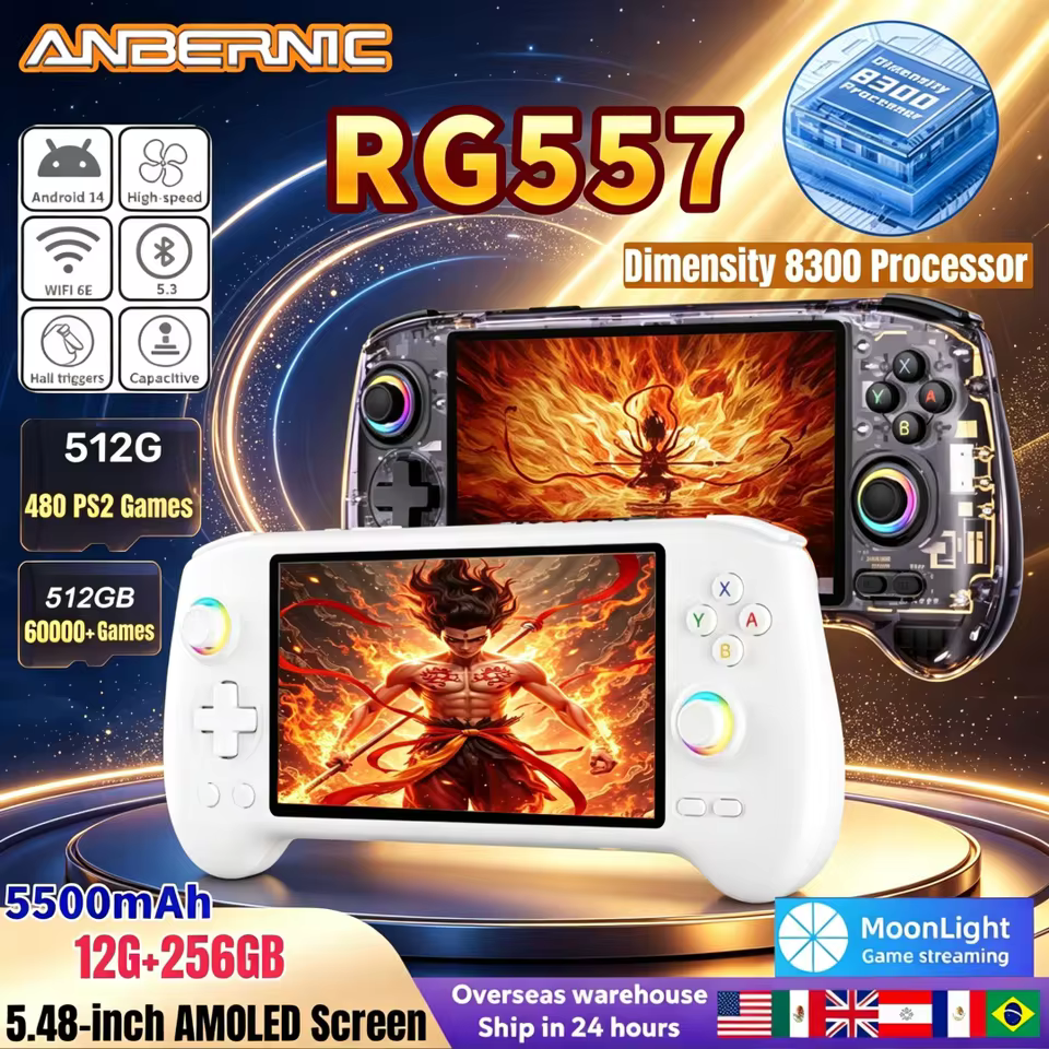 Anbernic RG557 Console Portátil Android 14