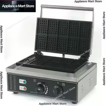 Máquina de Waffles Elétrica 1550W Thumbnail 1