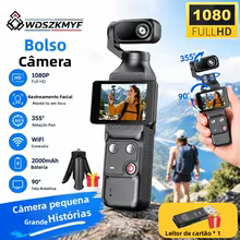 Câmera de Ação 1080P com Rastreamento Facial Thumbnail 1