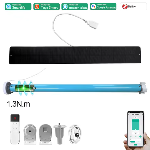Motor Cortina Inteligente Tuya Zigbee