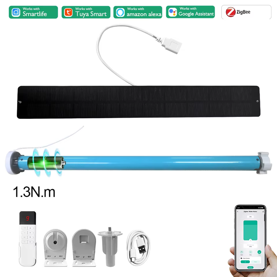 Motor Cortina Inteligente Tuya Zigbee