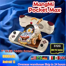 MANGMI Pocket Max 7" Console de Jogos Thumbnail 1