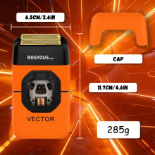Barbeador Elétrico ROSYOUS RS-999 Profissional Thumbnail 6